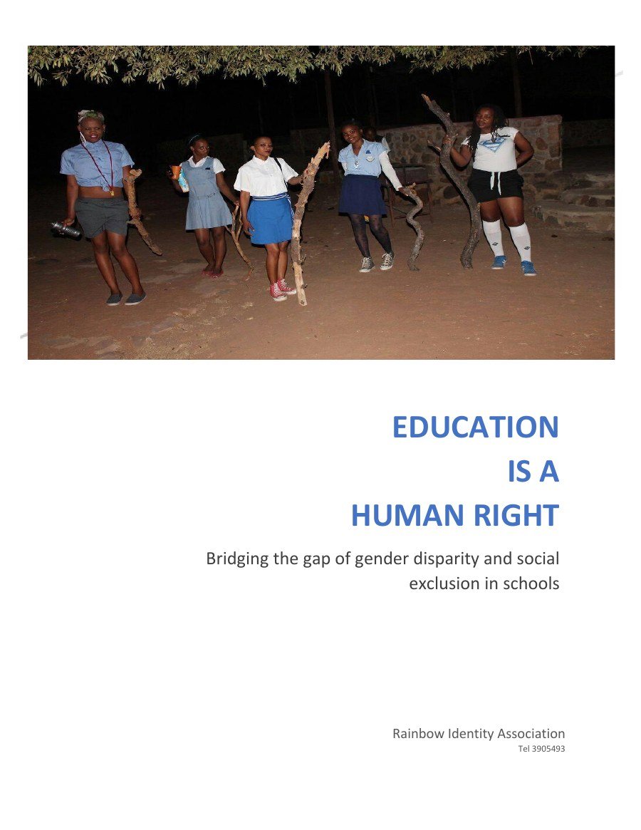 First page of Policy Brief: Education