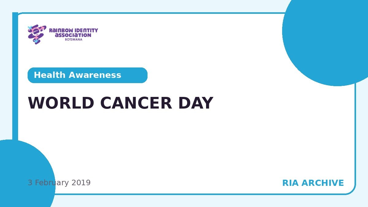 WORLD CANCER DAY